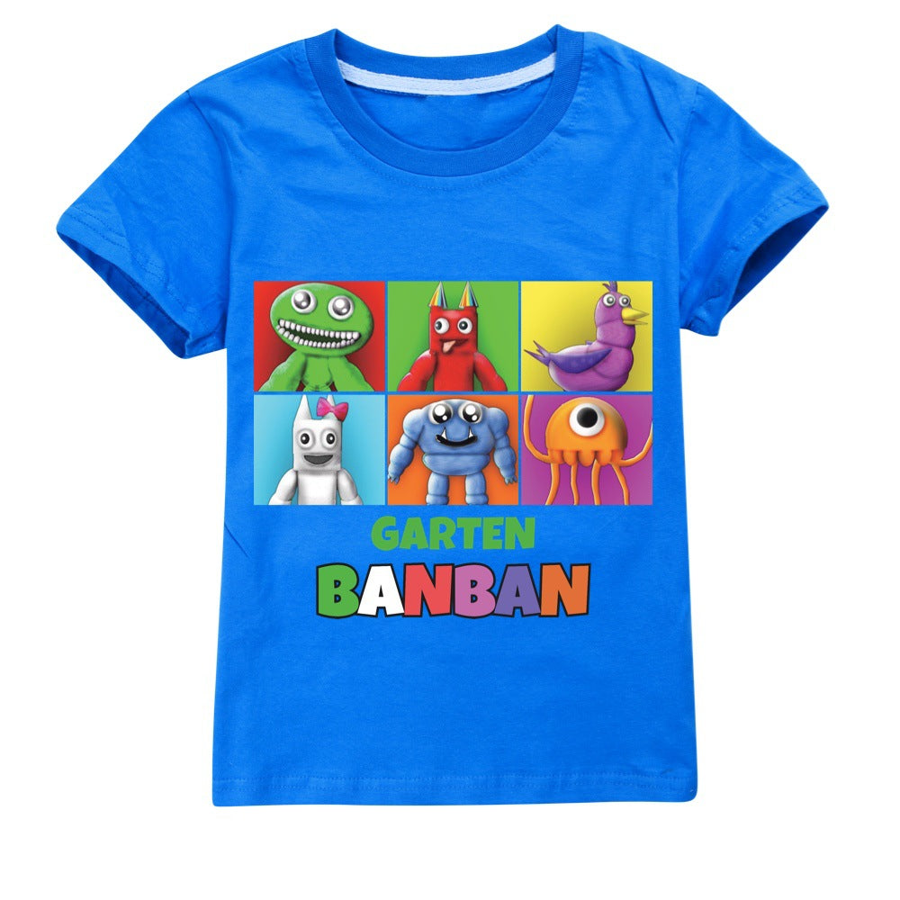 Garden of Banban Casual Sweatshirt Spring Autumn Short Sleeve T-Shirts for Kids