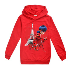 Ladybug Casual Sweatshirt  Spring Autumn Hoodie for Kids
