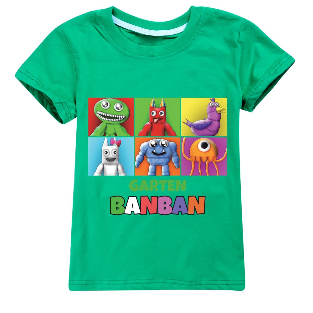 Garden of Banban Casual Sweatshirt Spring Autumn Short Sleeve T-Shirts for Kids