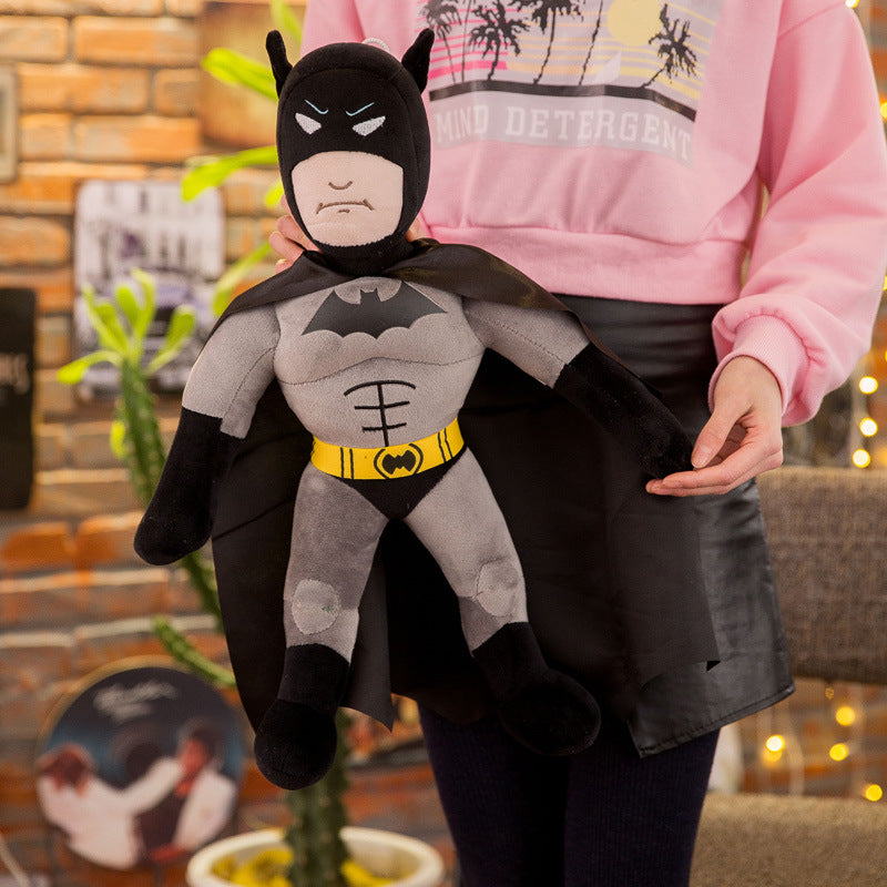 The Batman Dark Knight Plush Toy Doll Birthday Christmas Gift for Kids Friends