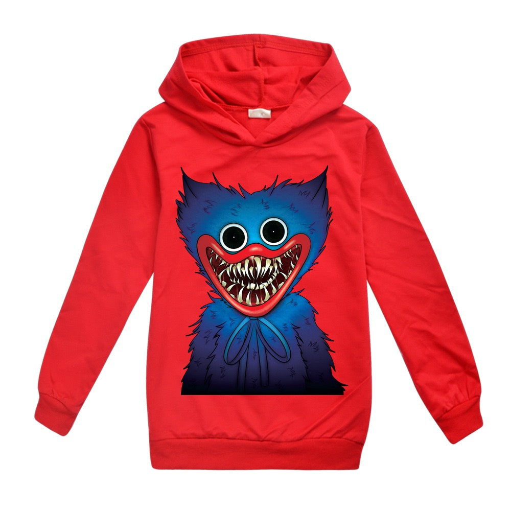 Poppy Playtime Hoodie Casual Sweatshirt  for Kids