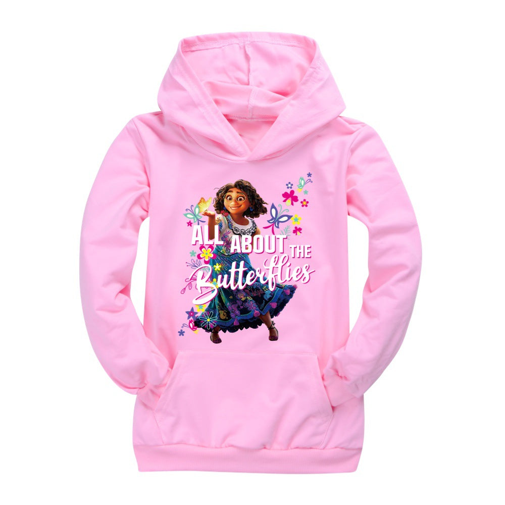 Encanto Mirabel Casual Sweatshirt  Spring Autumn Hoodie for Kids