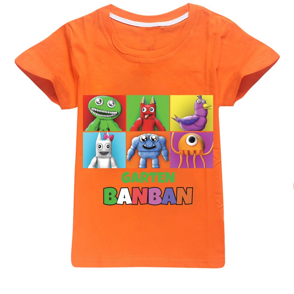 Garden of Banban Casual Sweatshirt Spring Autumn Short Sleeve T-Shirts for Kids