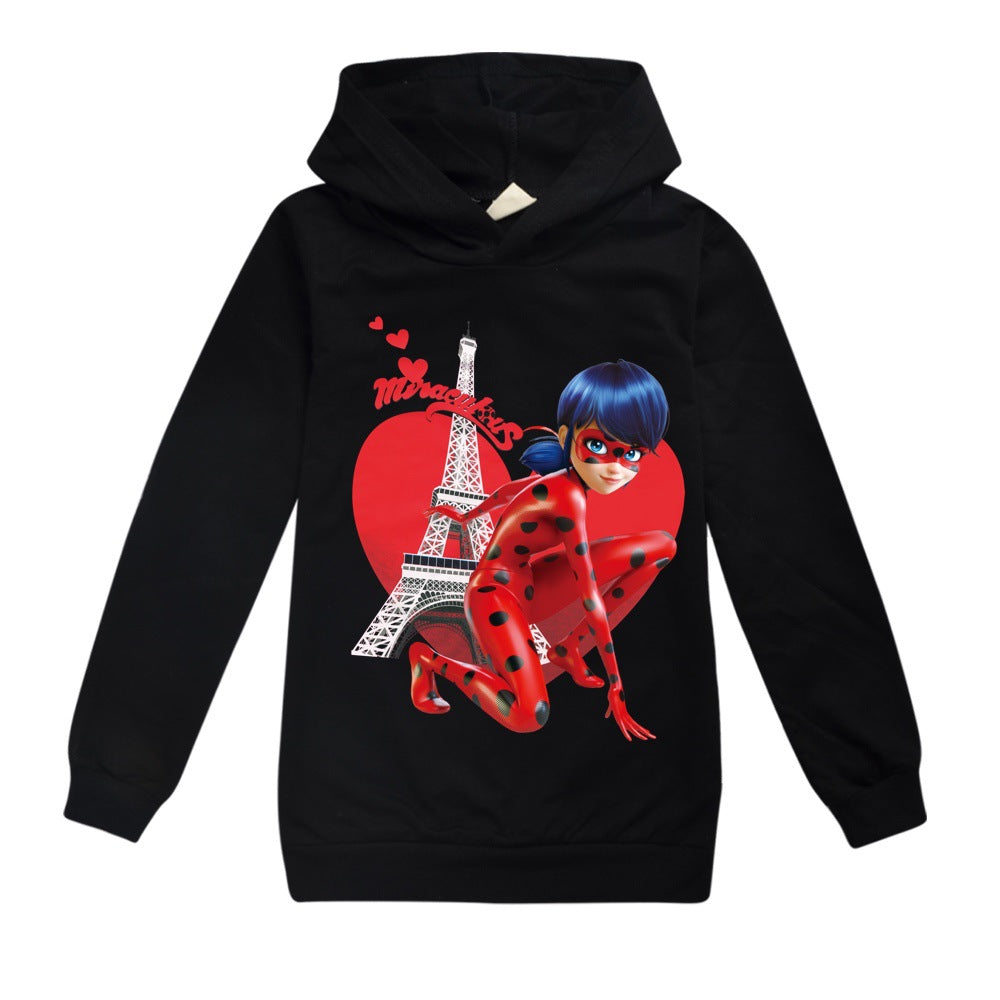 Ladybug Casual Sweatshirt  Spring Autumn Hoodie for Kids