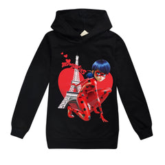 Ladybug Casual Sweatshirt  Spring Autumn Hoodie for Kids