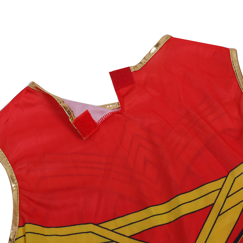 Wonder Woman Cosplay Dress Girls Uniform Kids Halloween Fancy Costume