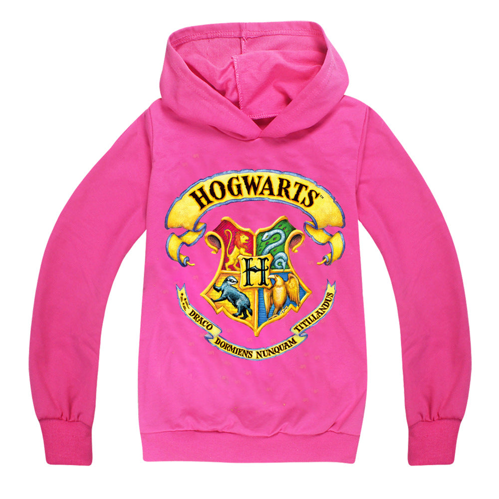 Hogwarts Casual Sweatshirt  Spring Autumn Hoodie for Kids