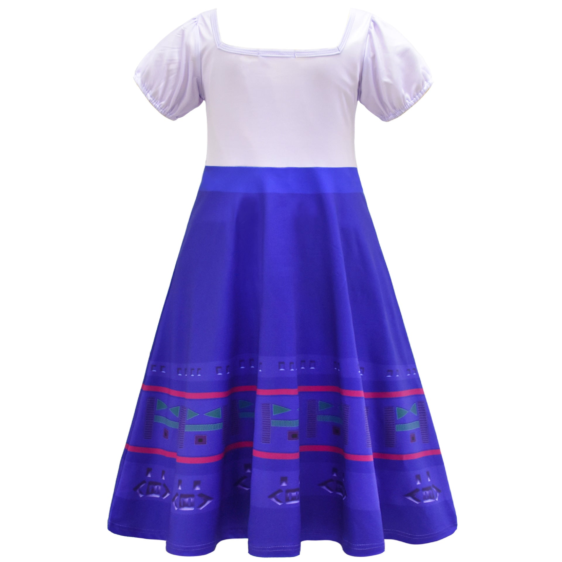 Encanto Louisa Cosplay Dress for Baby Girls Halloween Fancy Skirt