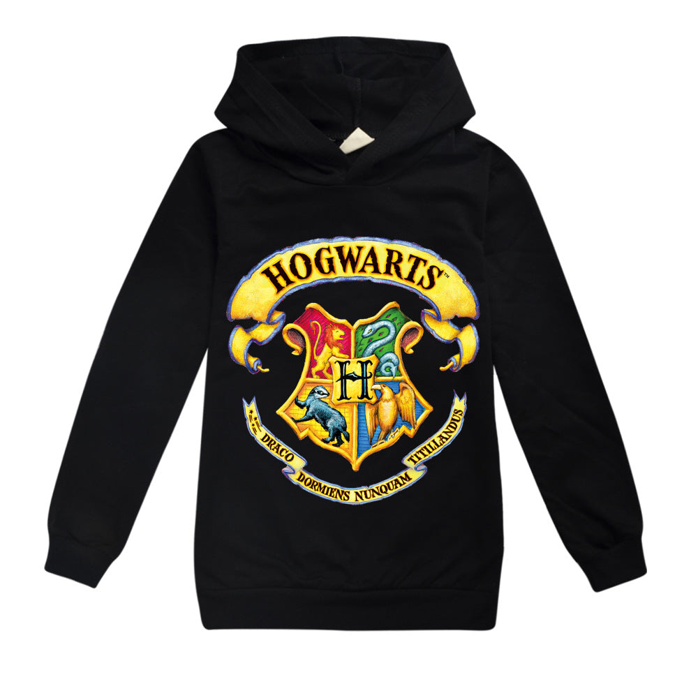 Hogwarts Casual Sweatshirt  Spring Autumn Hoodie for Kids