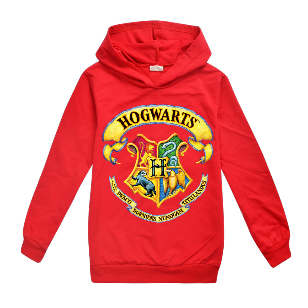 Hogwarts Casual Sweatshirt  Spring Autumn Hoodie for Kids