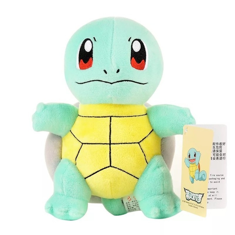 Pokemon Pikachu Jenny Turtle Plush Toy Doll Birthday Christmas Gift for Kids Friends