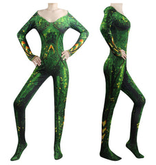 Aquaman  Mera Cosplay Costume Kids Adults Bodysuit Halloween Fancy Jumpsuits