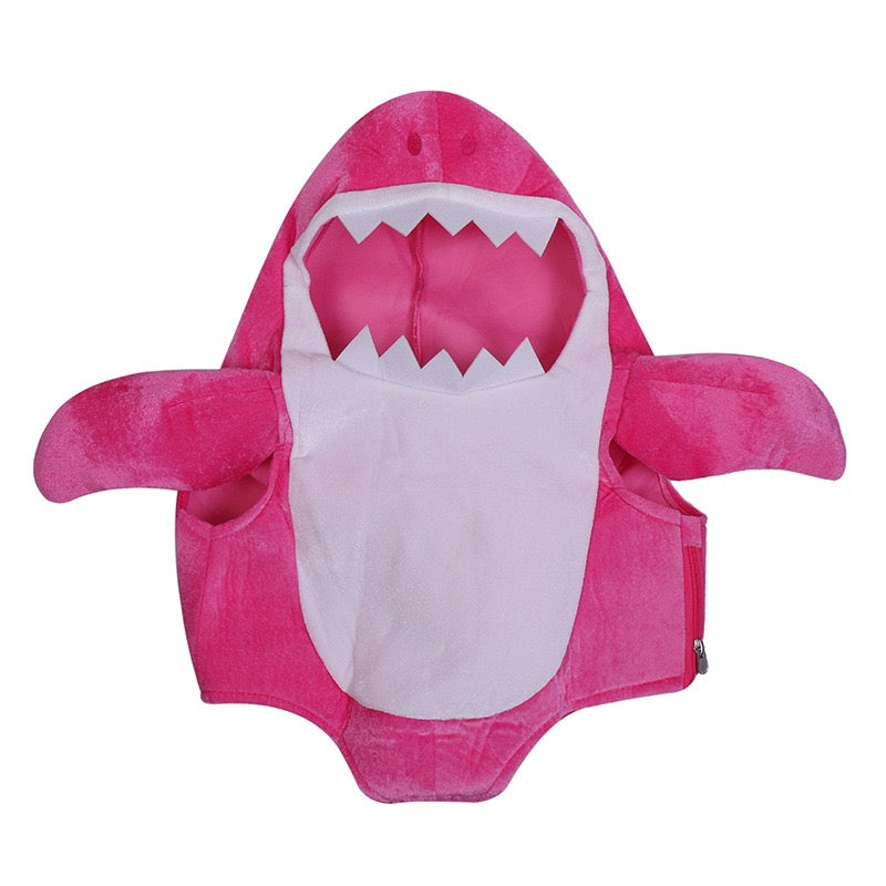 Baby Shark Cosplay Costume for Boys Girls  Halloween Fancy Jumpsuits