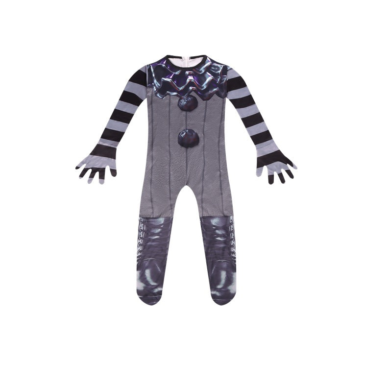 Dark Deception Cosplay Costume with Mask Boys Girls Bodysuit Halloween Fancy Jumpsuits