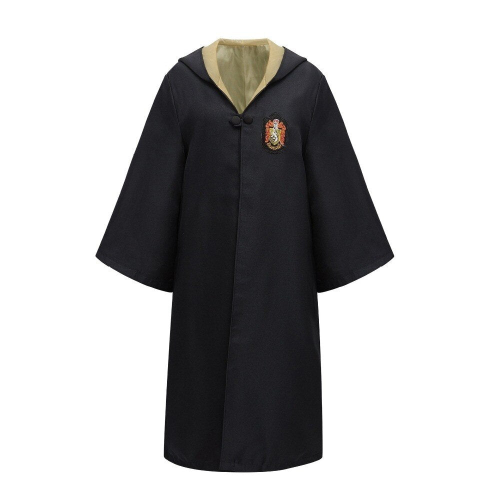Harry Potter Cosplay Robe Cloak Cape Hogwarts School Uniform for Kids Adults Halloween Costume