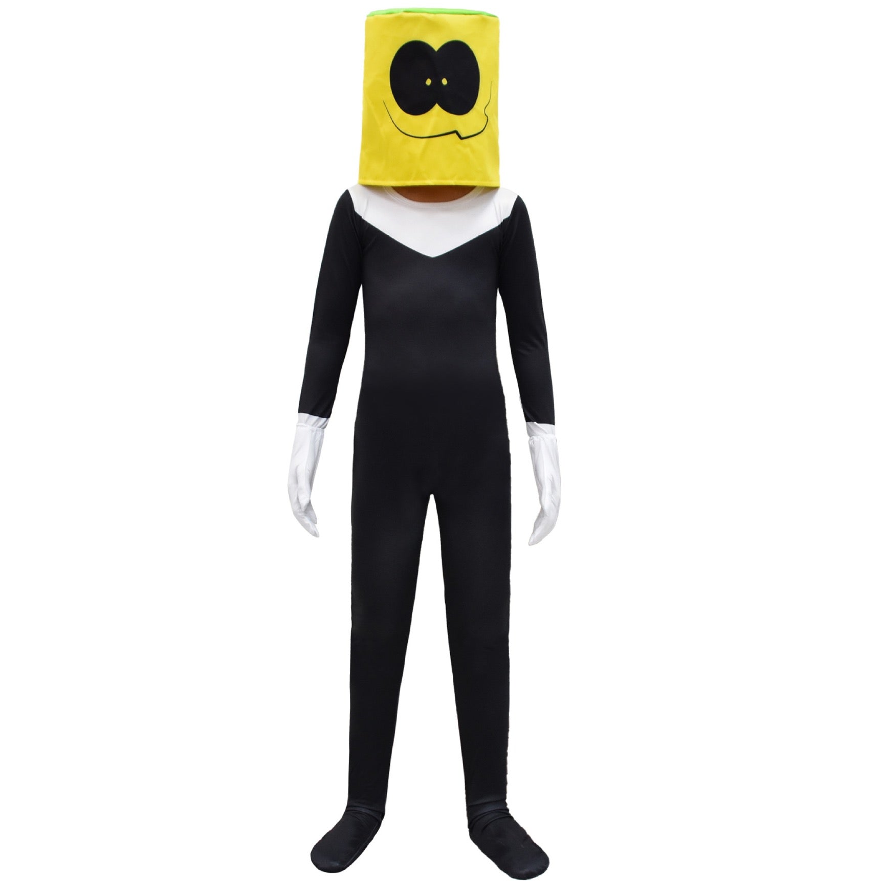 Friday Night Funkin Skid Cosplay Costume with Mask Boys Girls Bodysuit Halloween Fancy Jumpsuits