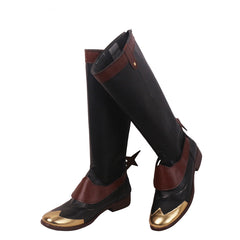 LOL West Cowboy Khada Jhin Cosplay Shoes Boots Customized