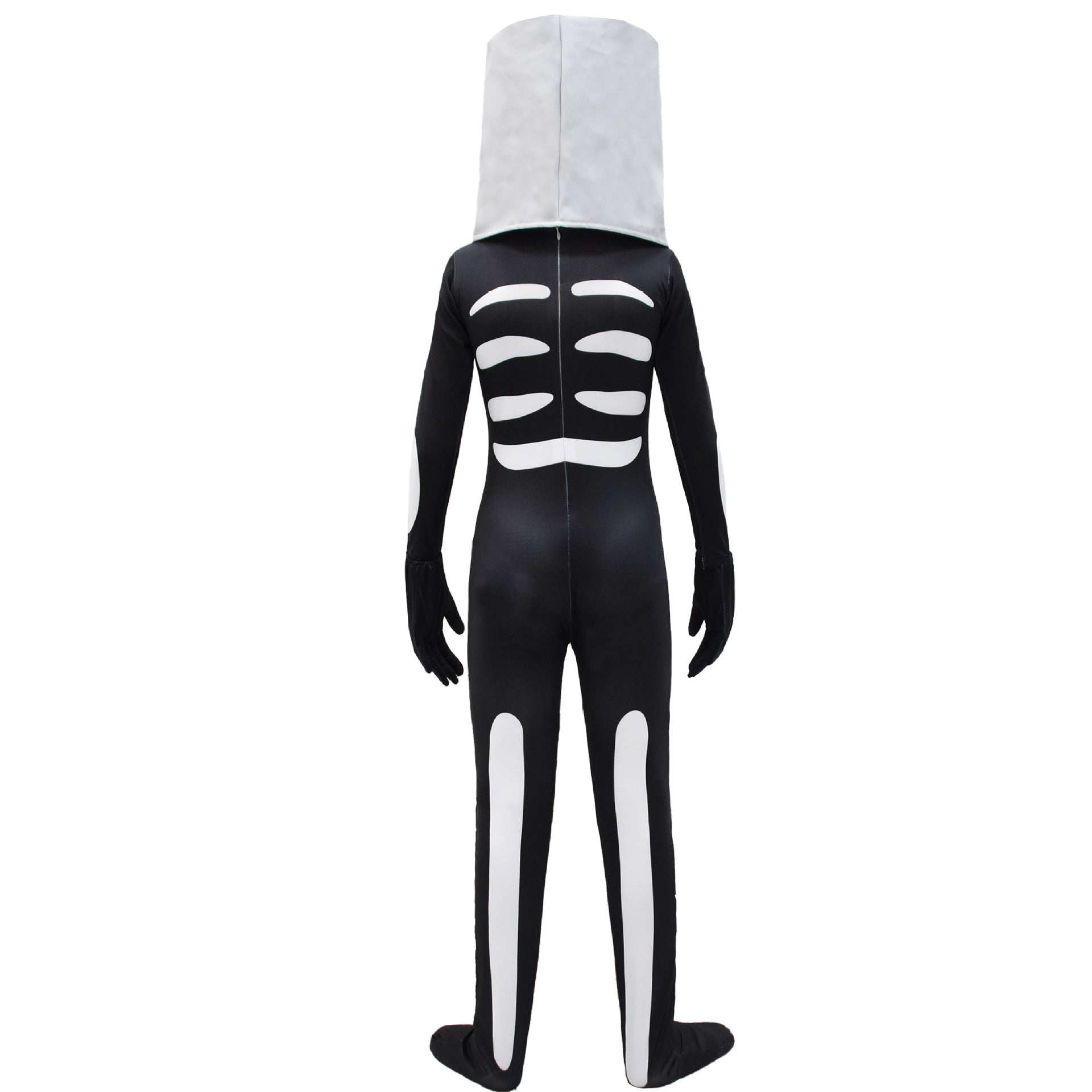 Friday Night Funkin Skid Cosplay Costume with Mask Boys Girls Bodysuit Halloween Fancy Jumpsuits