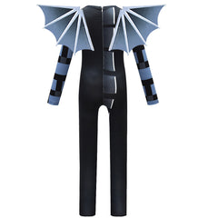 Minecraft Dragon Mounts Mod Cosplay Costume with Mask for Boys Girls Bodysuit Halloween Fancy Jumpsuits