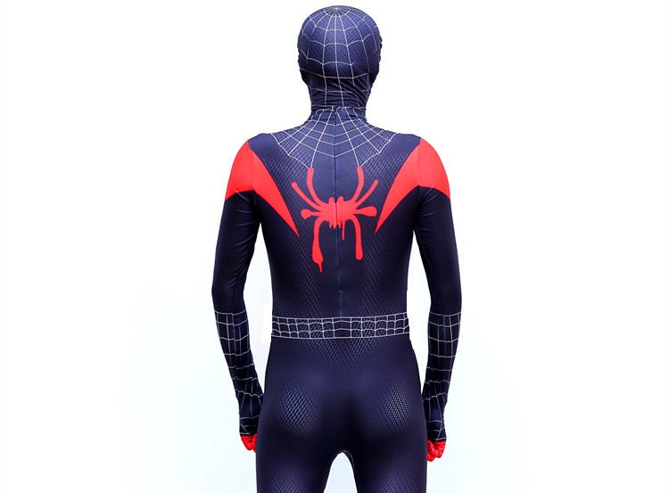 Spiderman Peter Parker Gwen Miles Morales Cosplay Costume with Mask Boys Girls Bodysuit Halloween Fancy Jumpsuits