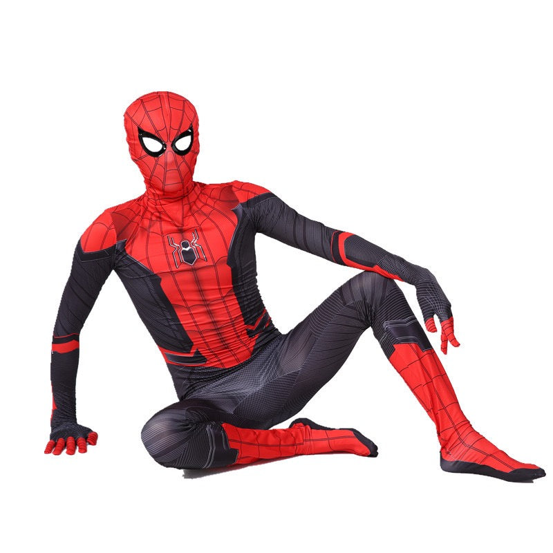 Spiderman Peter Parker Gwen Miles Morales Cosplay Costume with Mask Boys Girls Bodysuit Halloween Fancy Jumpsuits