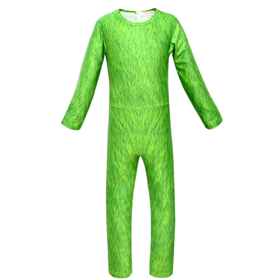 The Grinch Costume with Mask Boys Girls Bodysuit Halloween Fancy Jumpsuits