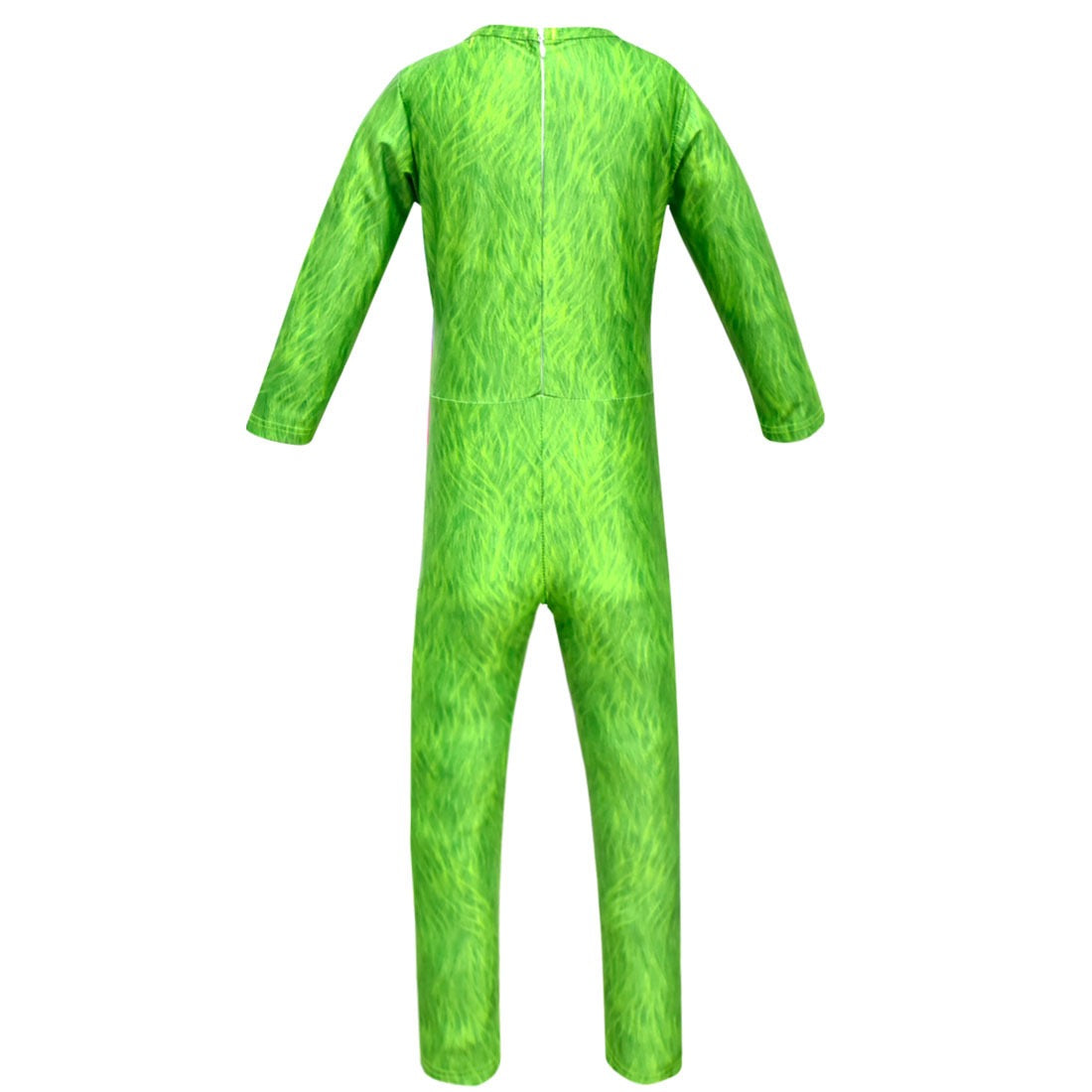 The Grinch Costume with Mask Boys Girls Bodysuit Halloween Fancy Jumpsuits