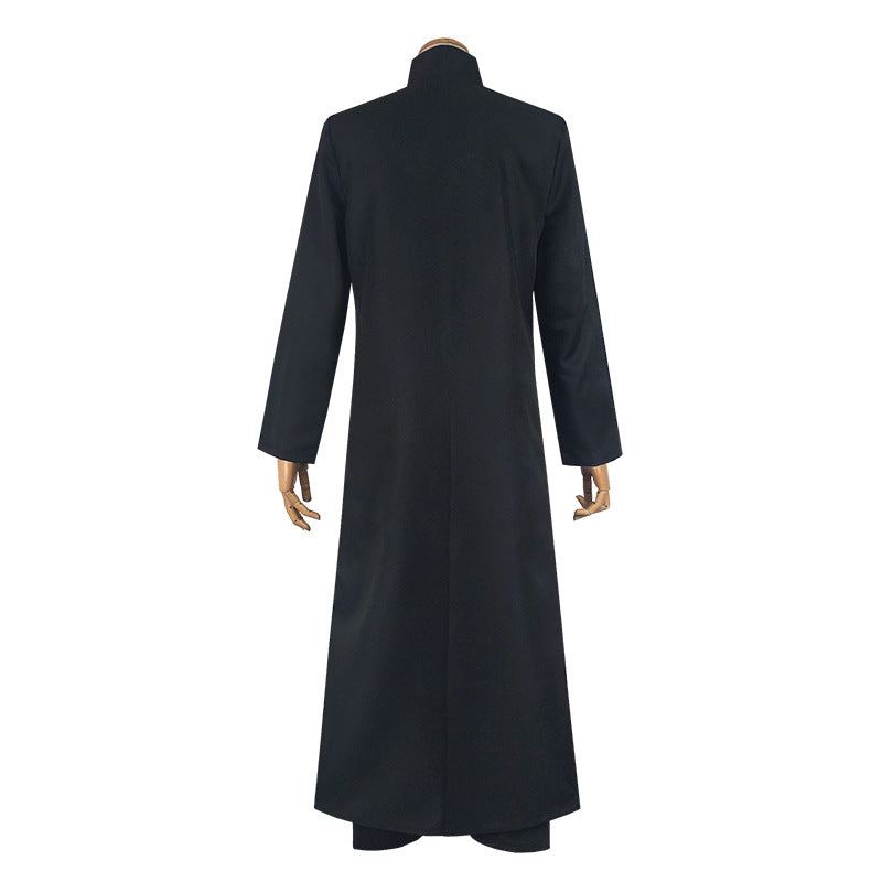 The Matrix Neo Copslay Uniform  Halloween Costume for Adults