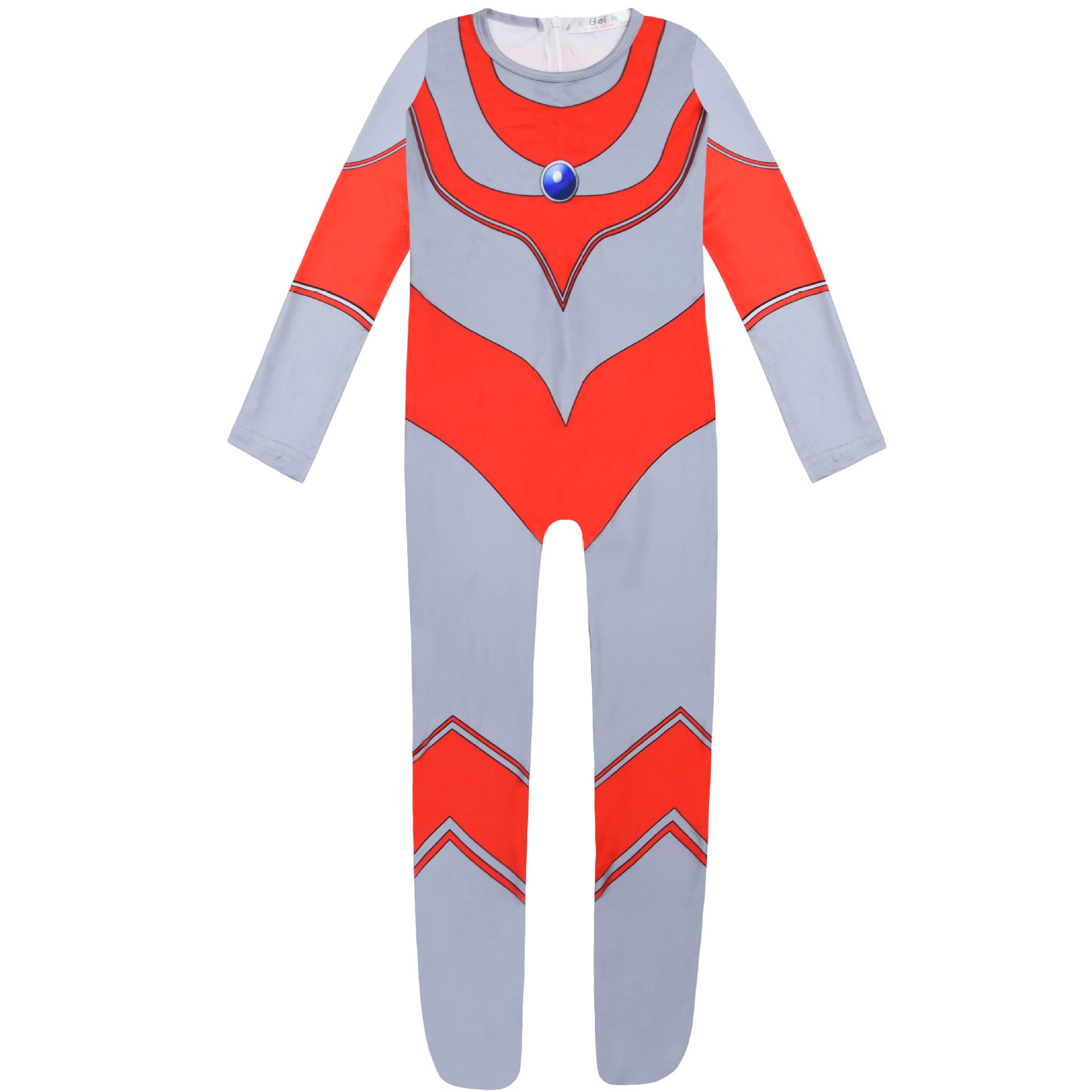 Ultraman Cosplay Costume with Mask Boys Girls Bodysuit Halloween Fancy Jumpsuits