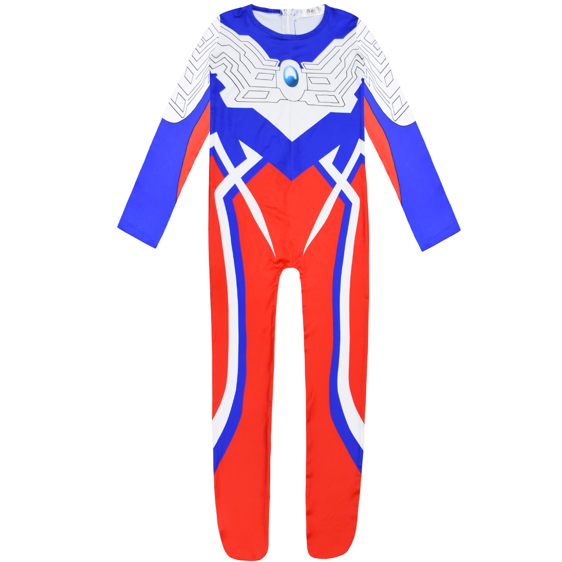 Ultraman Zero Cosplay Costume with Mask Boys Girls Bodysuit Halloween Fancy Jumpsuits