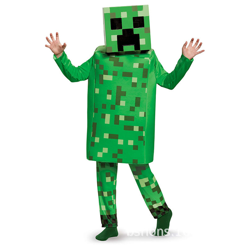 Minecraft Cosplay Costume for Children Halloween Party