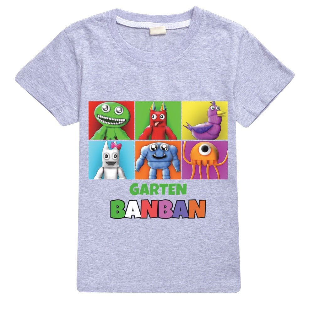 Garden of Banban Casual Sweatshirt Spring Autumn Short Sleeve T-Shirts for Kids