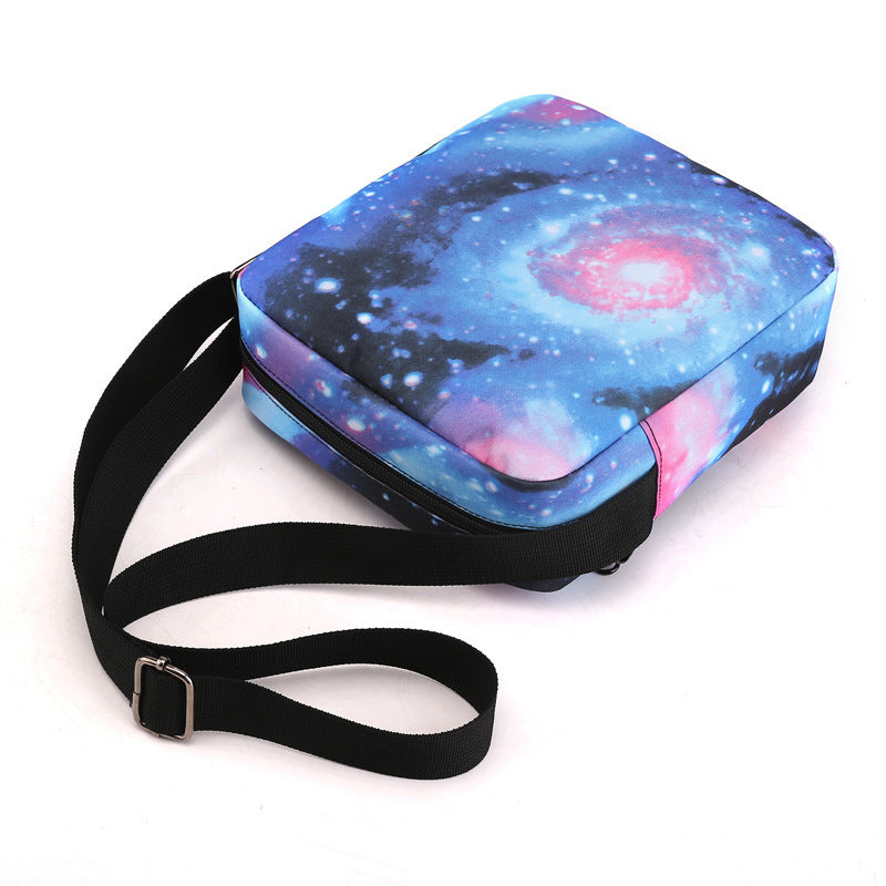 Turning Red Panda Printed Schoolbag Backpack Shoulder Bag Pencil Bag 3pcs set for Kids Students