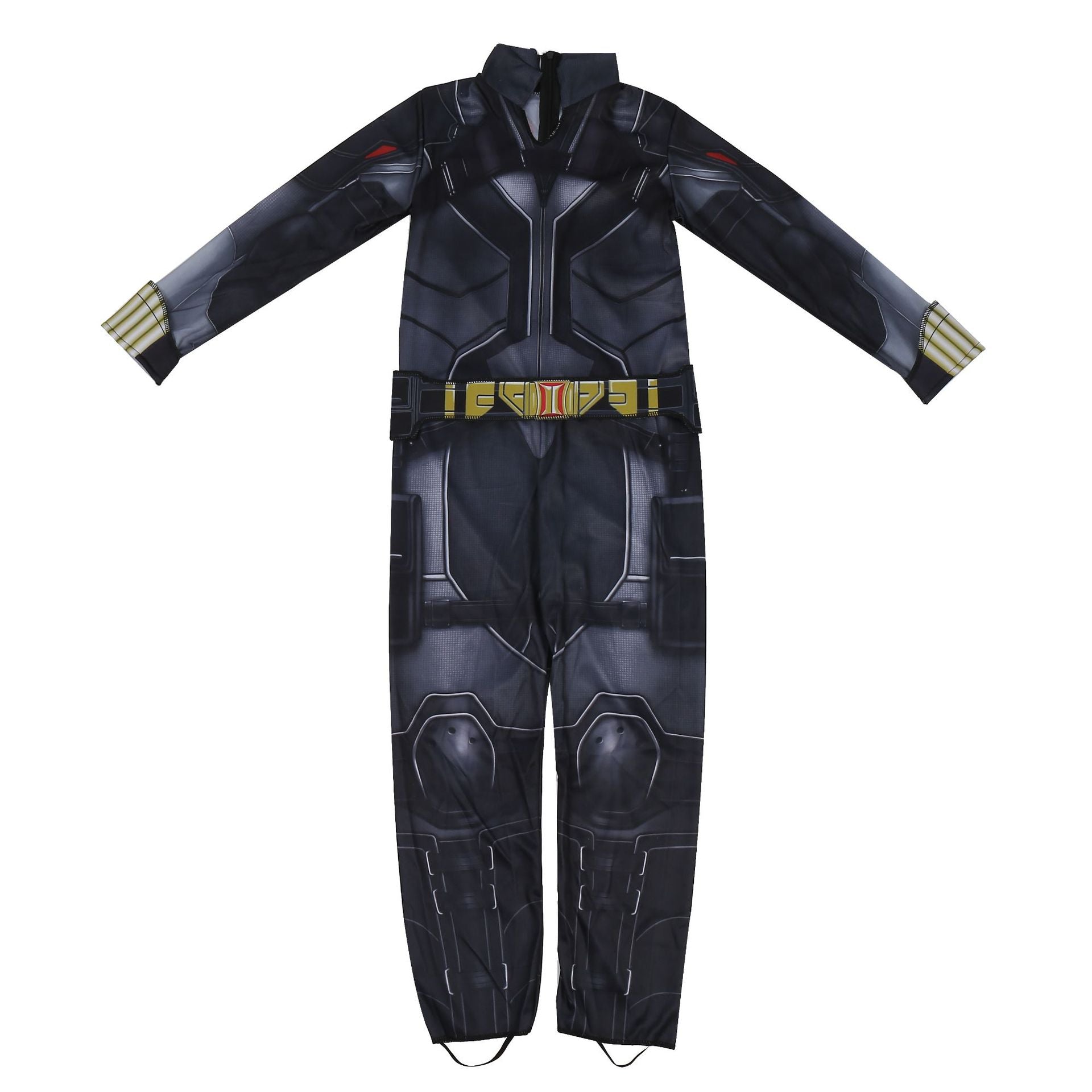 Black Widow Cosplay Costume Boys Girls Bodysuit Kids Halloween Fancy Jumpsuits