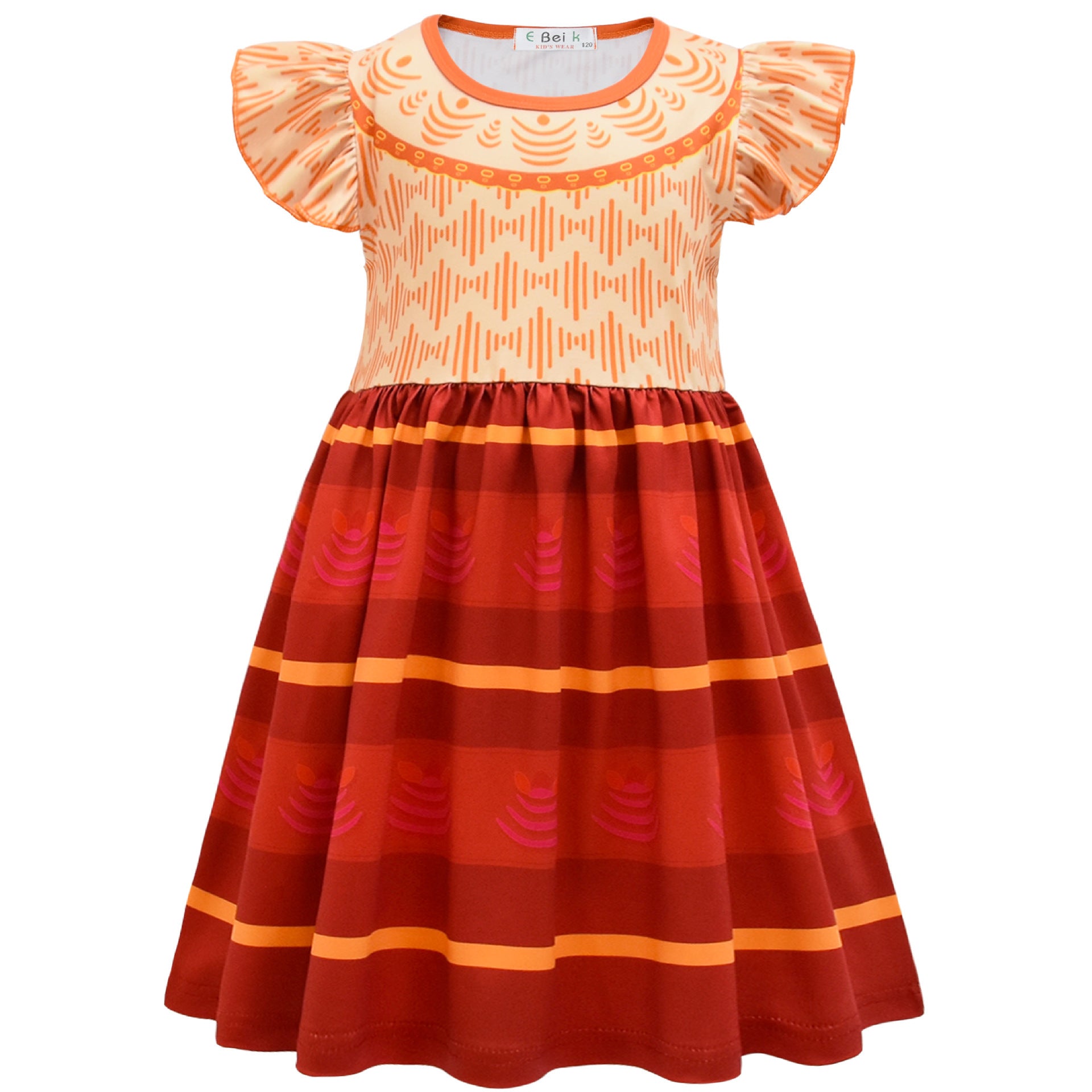 Encanto Cosplay Dress for Baby Girls Halloween Fancy Skirt