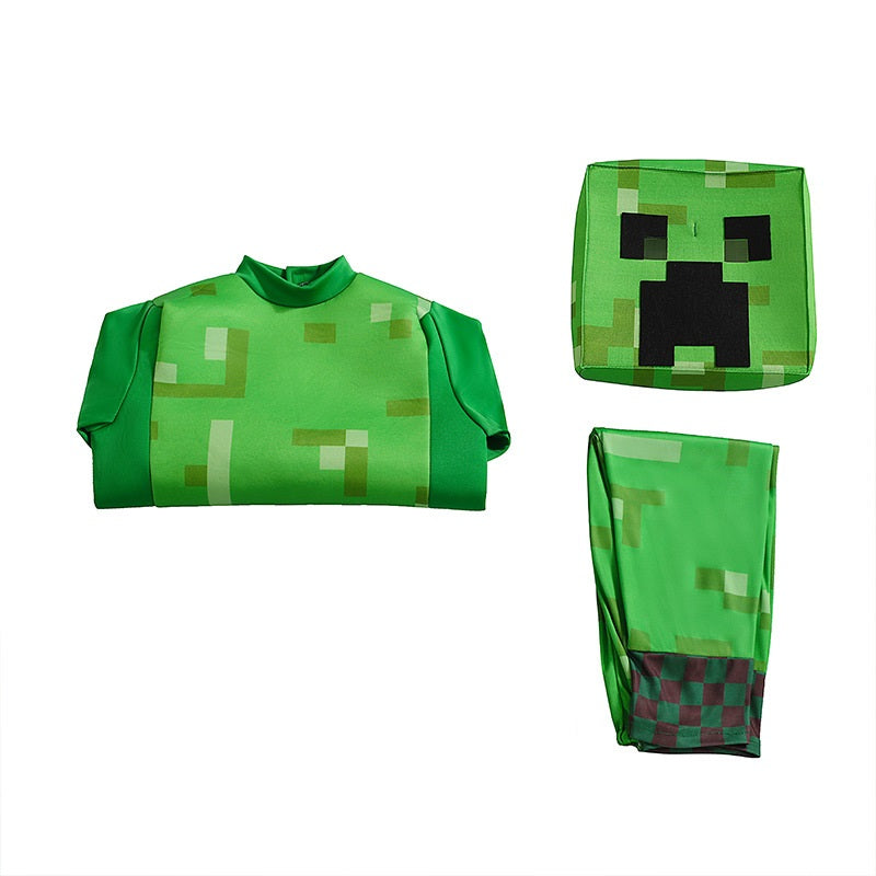 Minecraft Cosplay Costume for Children Halloween Party