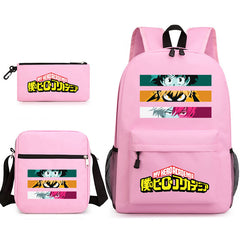 My Hero Academia Schoolbag Backpack Shoulder Bag Pencil Case set for Kids Students