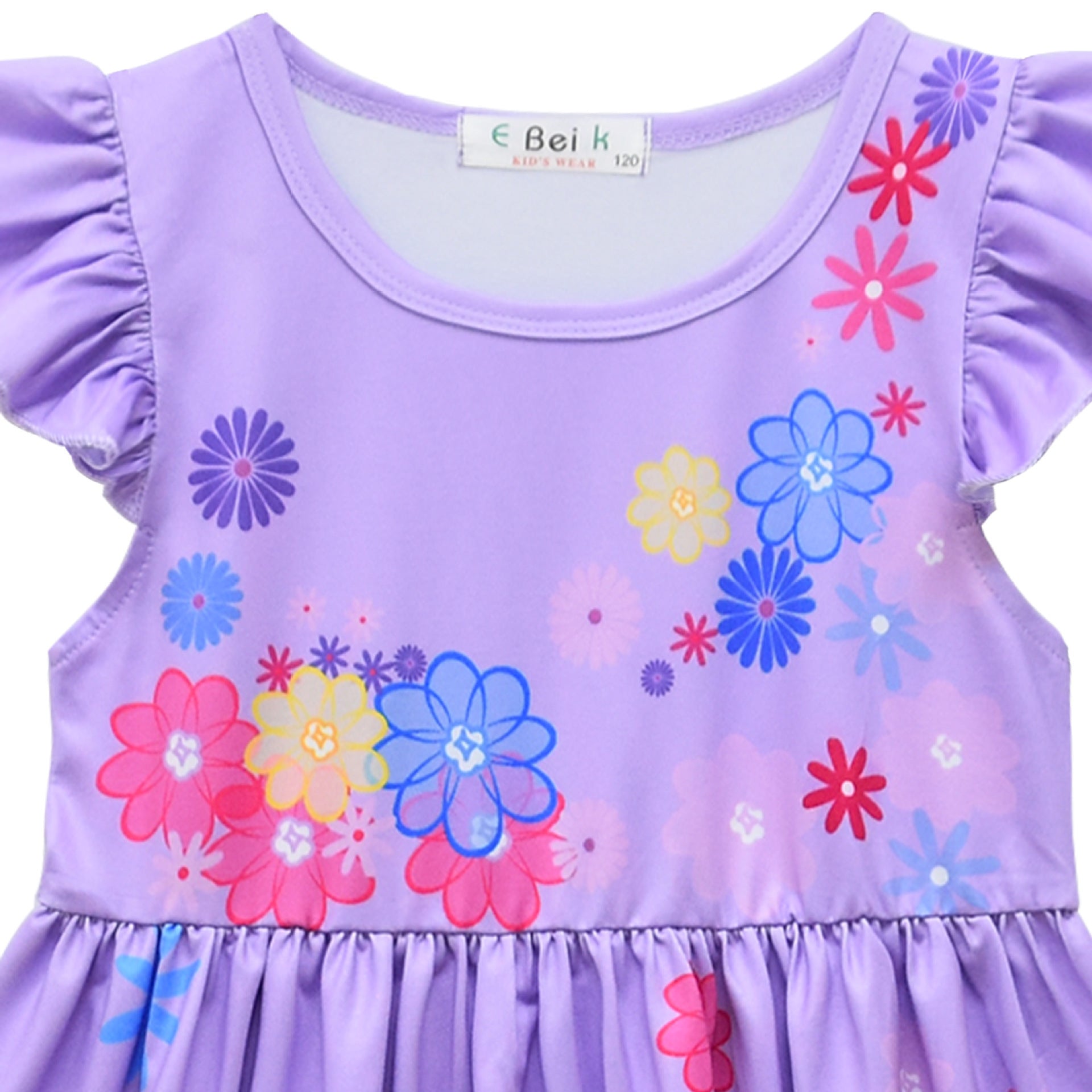 Encanto Cosplay Dress for Baby Girls Halloween Fancy Skirt
