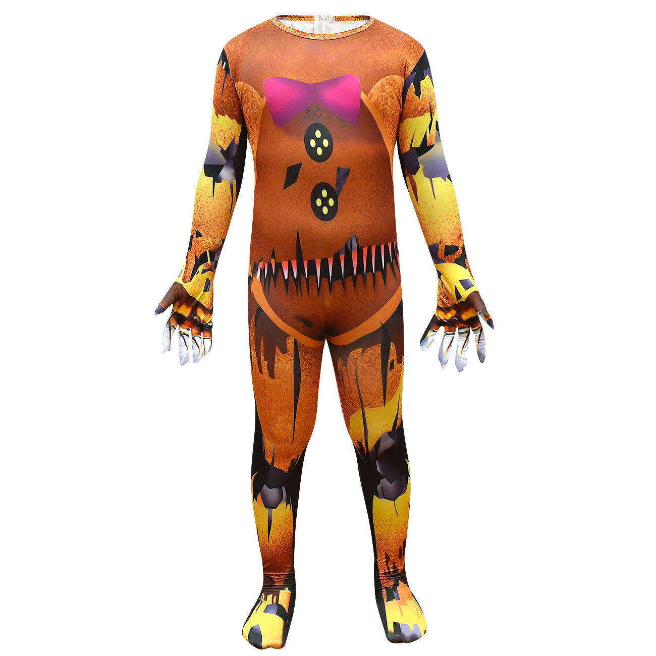 Five Nights at Freddys Cosplay Costume with Mask Boys Girls Bodysuit Halloween Fancy Jumpsuits