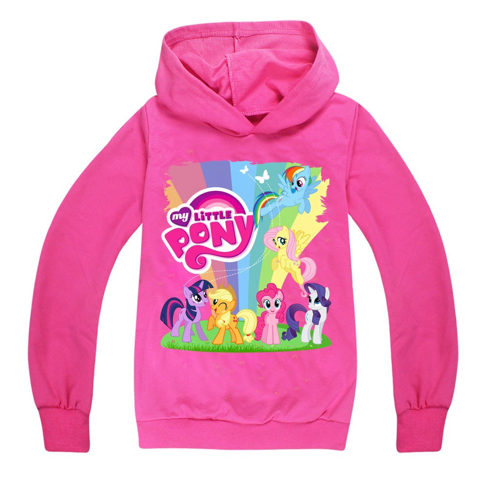 My Little Pony Casual Sweatshirt  Spring Autumn Hoodie for Kids