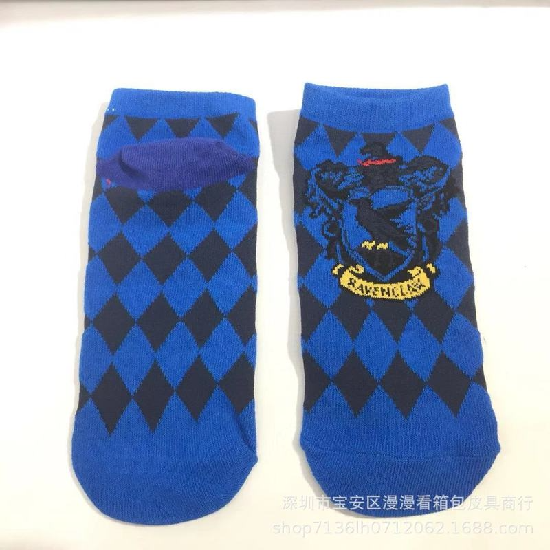 Hogwarts Slytherin Hermione Malfoy Short Cotton Socks for Youth