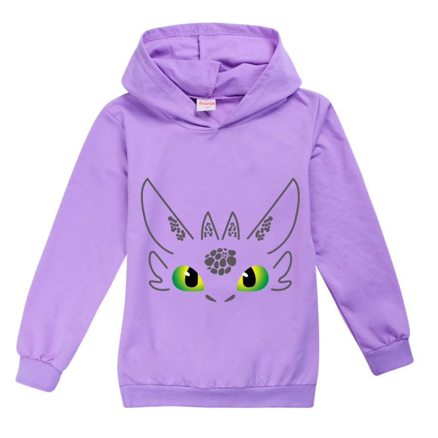 How to Train Your Dragon Casual Sweatshirt  Spring Autumn Hoodie for Kids