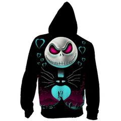 The Nightmare Before Christmas Men Women Casual Zipper Sweater Sweatshirt Jacket Coat