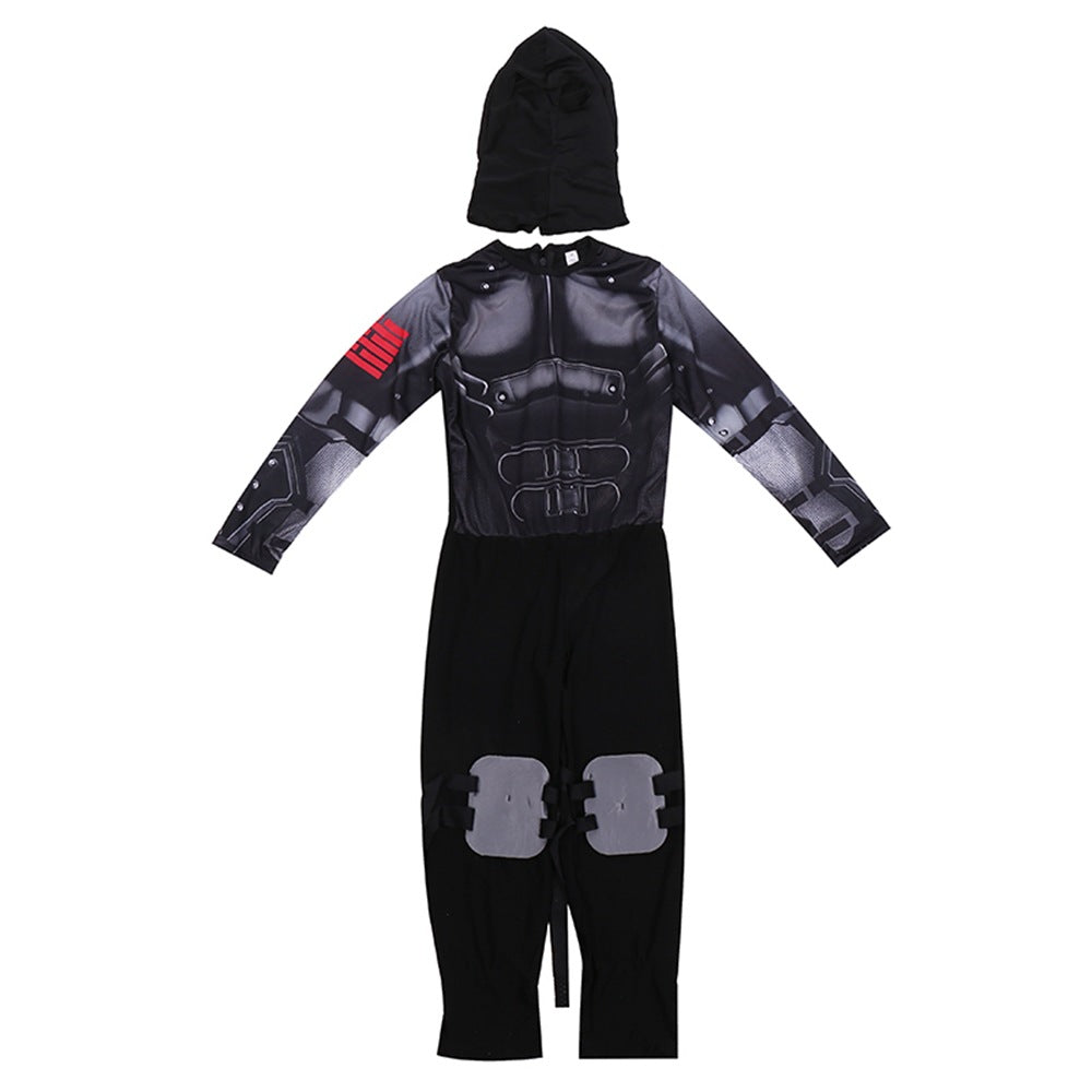 Superhero Snake Eye Ninja Cosplay Costume with Mask Boys Girls Bodysuit Halloween Fancy Jumpsuits