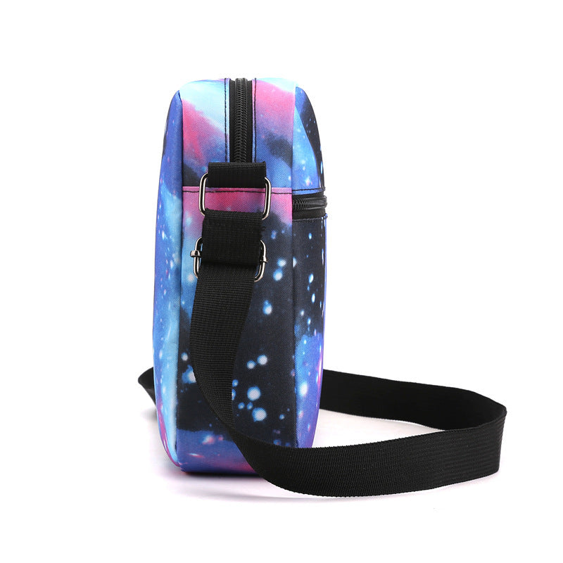 Turning Red Panda Printed Schoolbag Backpack Shoulder Bag Pencil Bag 3pcs set for Kids Students