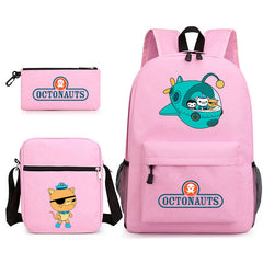 The Octonauts Schoolbag Backpack Shoulder Bag Pencil Case set for Kids Students