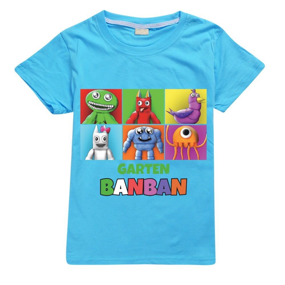 Garden of Banban Casual Sweatshirt Spring Autumn Short Sleeve T-Shirts for Kids