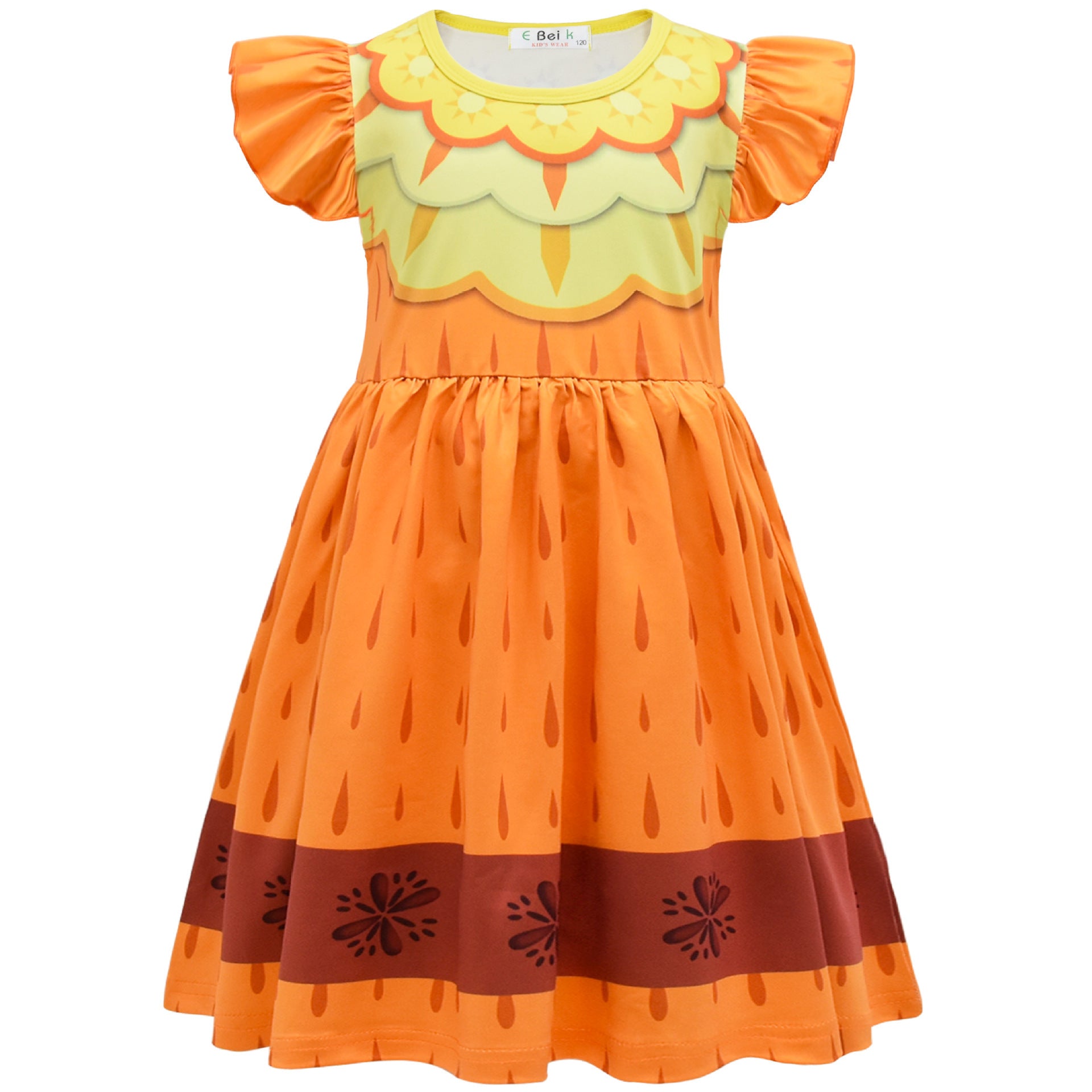 Encanto Cosplay Dress for Baby Girls Halloween Fancy Skirt