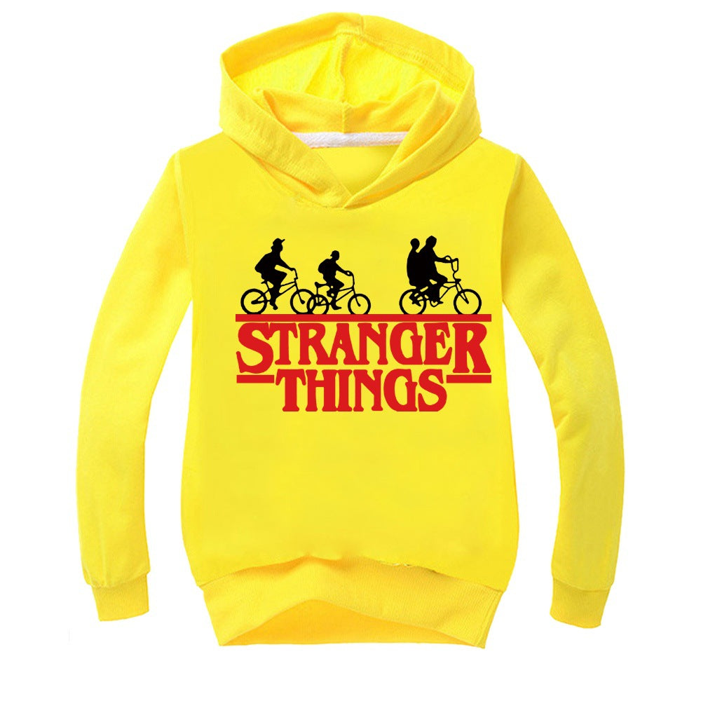 Stranger Things  Casual Sweatshirt  Spring Autumn Hoodie for Kids