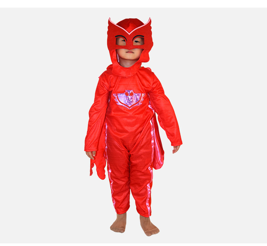 The Flash Cosplay Costume with Mask Girls Bodysuit Kids Halloween Fancy Dress